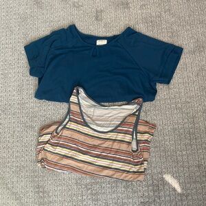 EUC Jackson Rowe tops (striped doesn’t have a label - from a sample sale)